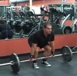 barbell deadlift start